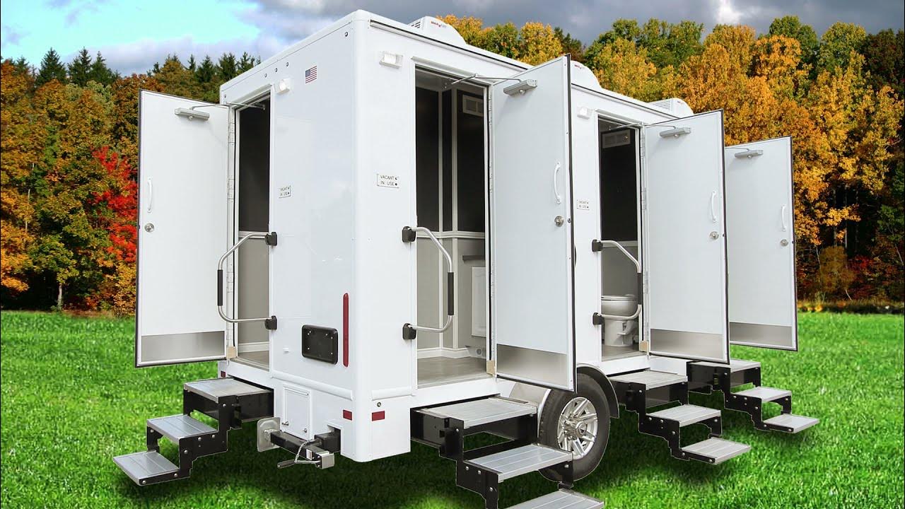 Portable toilets for weddings and events